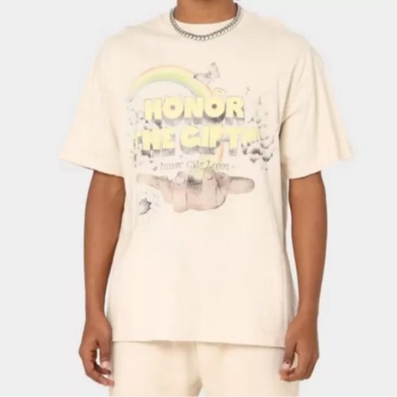 Honor The Gift Other - HONOR THE GIFT• Palms Graphic S/S Tee• Cream• Men's 3XL New W/Tags